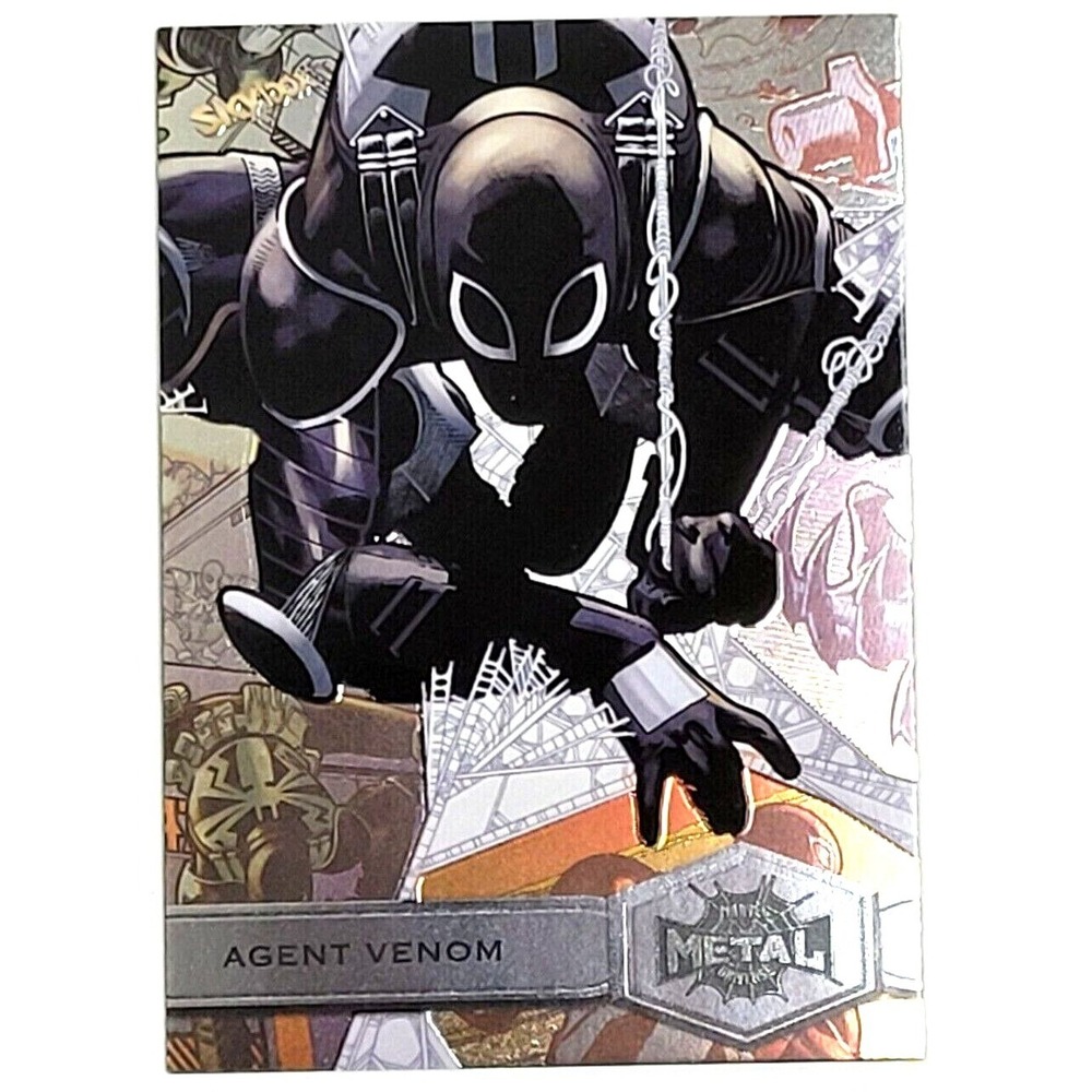 2022 UPPER DECK‎ MARVEL METAL UNIVERSE SPIDER-MAN - AGENT VENOM HIGH SERIES #101